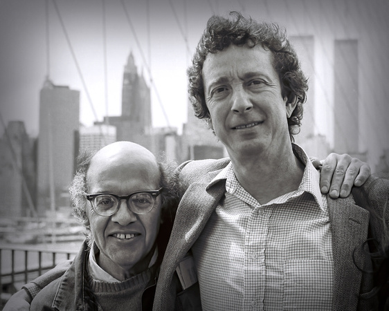 Gerald Stern and C.K. Williams 1983 Brooklyn Bridge Walt Whitman Celebration