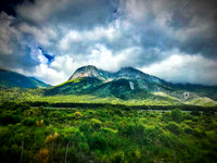 Mountain peaks Pollino National Park
