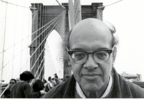 Gerald Stern at the 1983 Whitman Festival Brooklyn Bridge